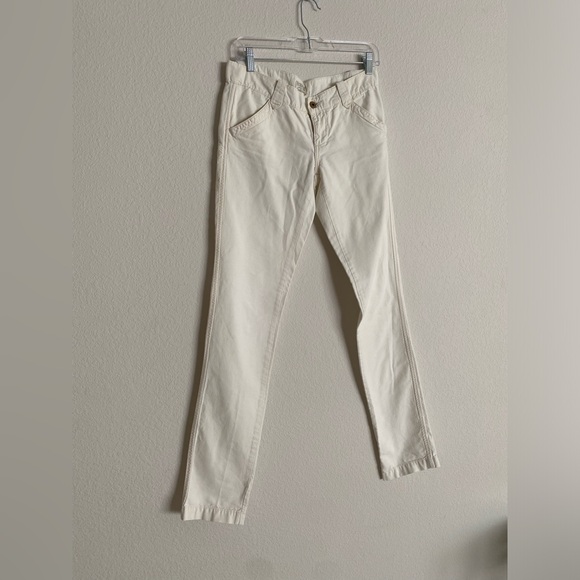 POLO JEANS COMPANY RALPH LAUREN , 27/34, 100% cotton white jeans - Picture 1 of 13